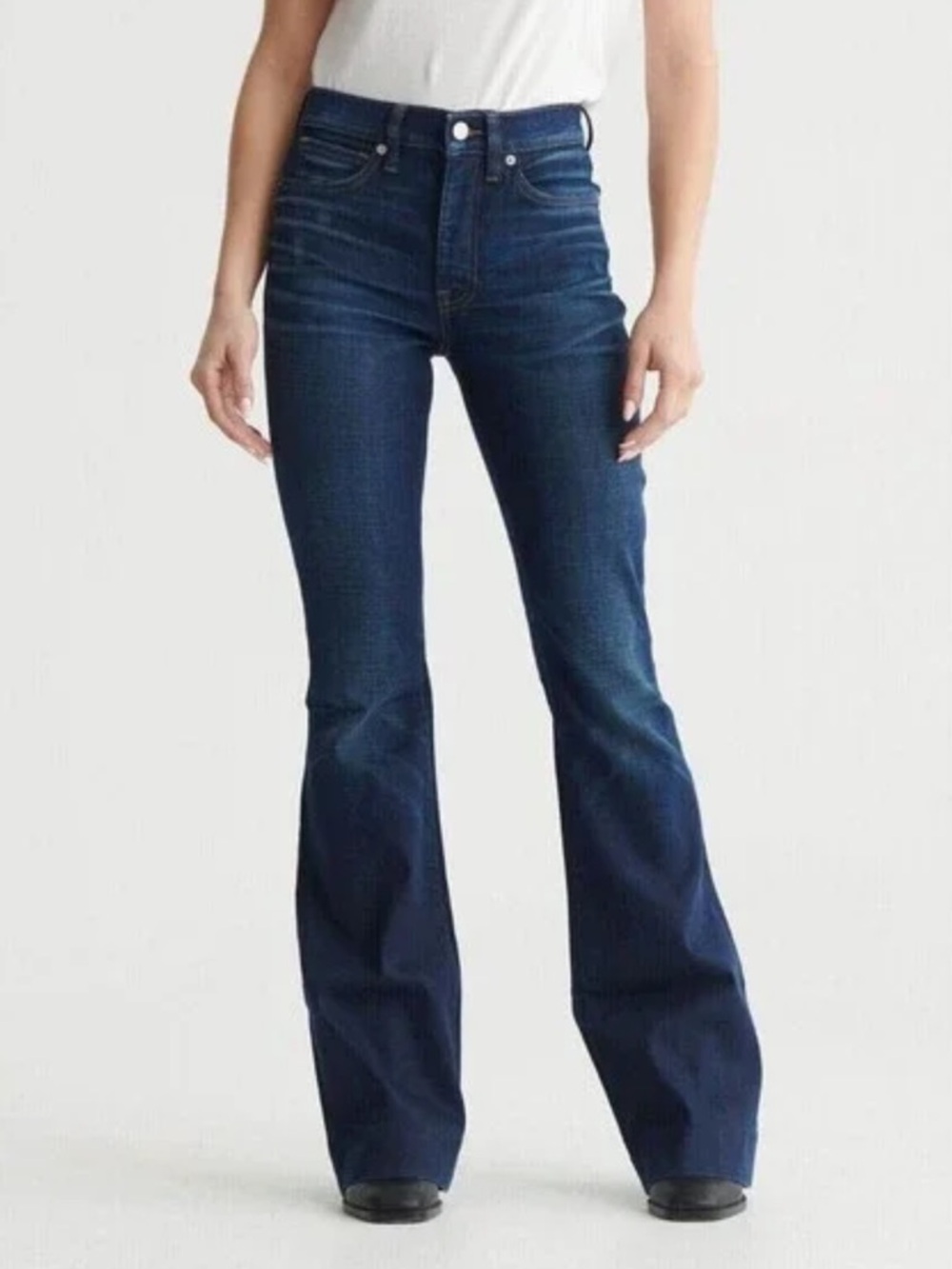 Lucky brand high rise stevie flare jeans women’s size 16 in blue NWT cotton